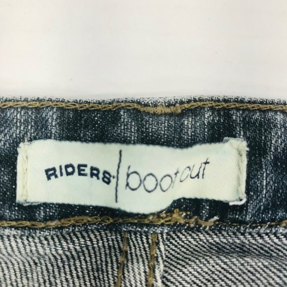 Riders by Lee Women's Size 14 Petite Boot Cut Denim Blue Jean Preowned - Picture 5 of 14